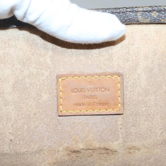 LOUIS VUITTON Monogram Sac Plat Hand Bag M51140 LV Auth 117717 - Picture 11 of 16